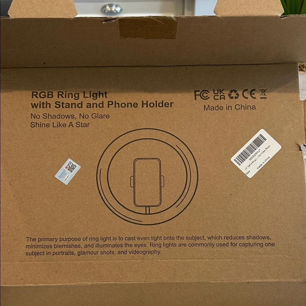 Selfie Ring Light with Tripod and Remote